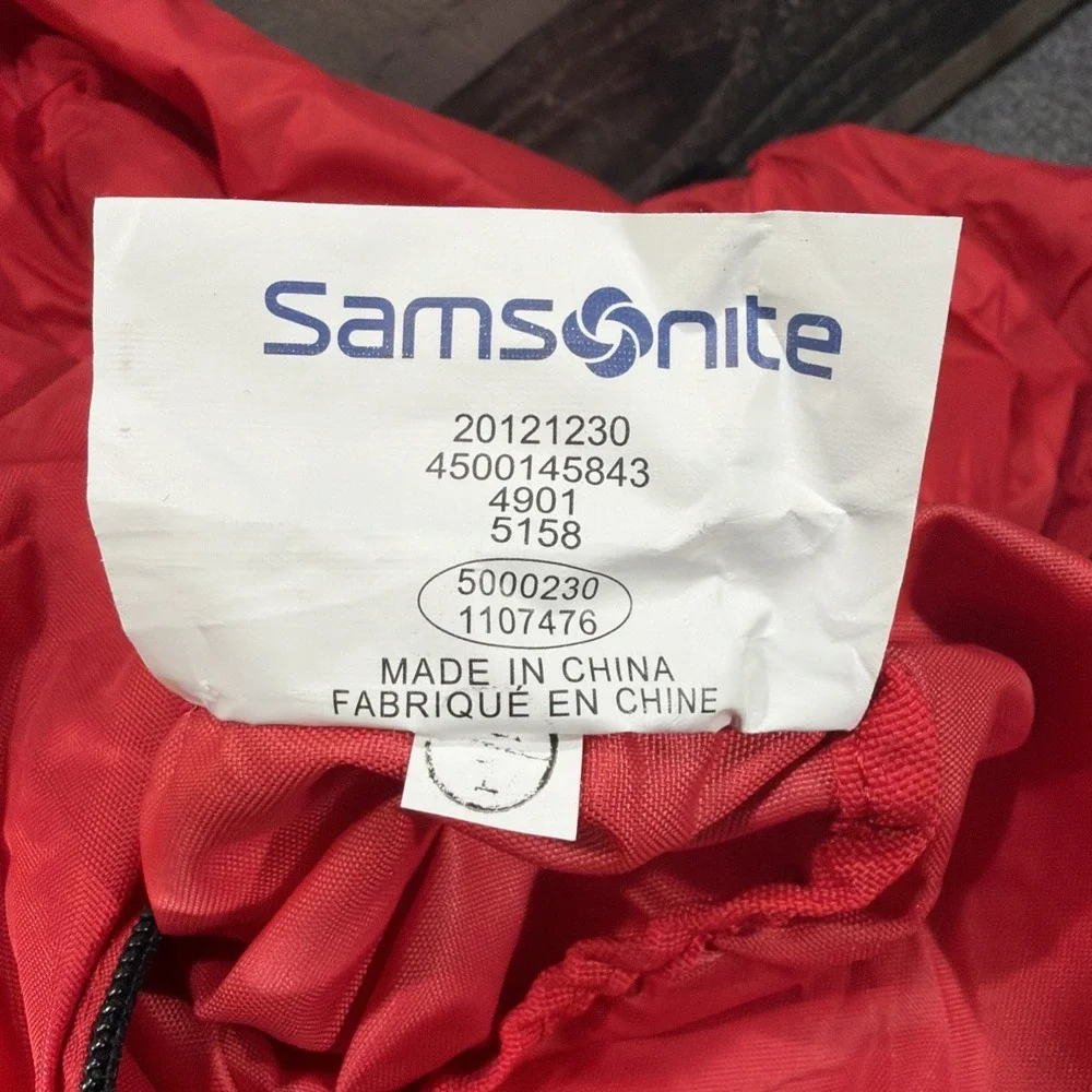 Samsonite 32.5″ Tote-A-Ton Duffle Nylon Bags Red Lightweight